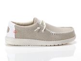 Hey Dude Wally Braided Off White homme 40003-1LB