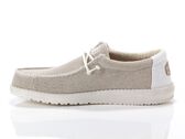 Hey Dude Wally Braided Off White homme 40003-1LB