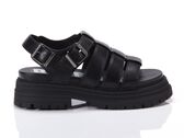 Buffalo Lennox Fisher-vegan nappa-black woman 1602322