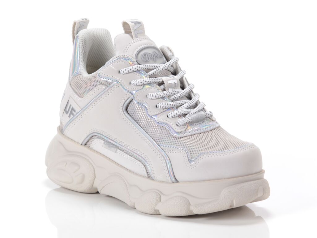 Buffalo Cld Chai Vegan Nubuck Grey woman 1636099
