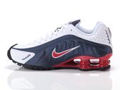  NIKE SHOX R4 (GS) - Sneakers donna/ragazzi Nike. Disponibile in diverse taglie: 40, 36, 37, 38, 39 e colori rosso, bianco, blu.
