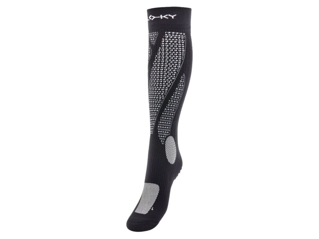 Floky Socks Run Up Long Black unisex FL RL25 001