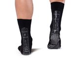 Floky Socks Run Up Medium Black unisex FL RM25 001 