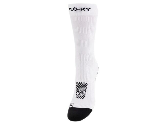 Floky Socks Run Up Medium White unisex FL RM25 005