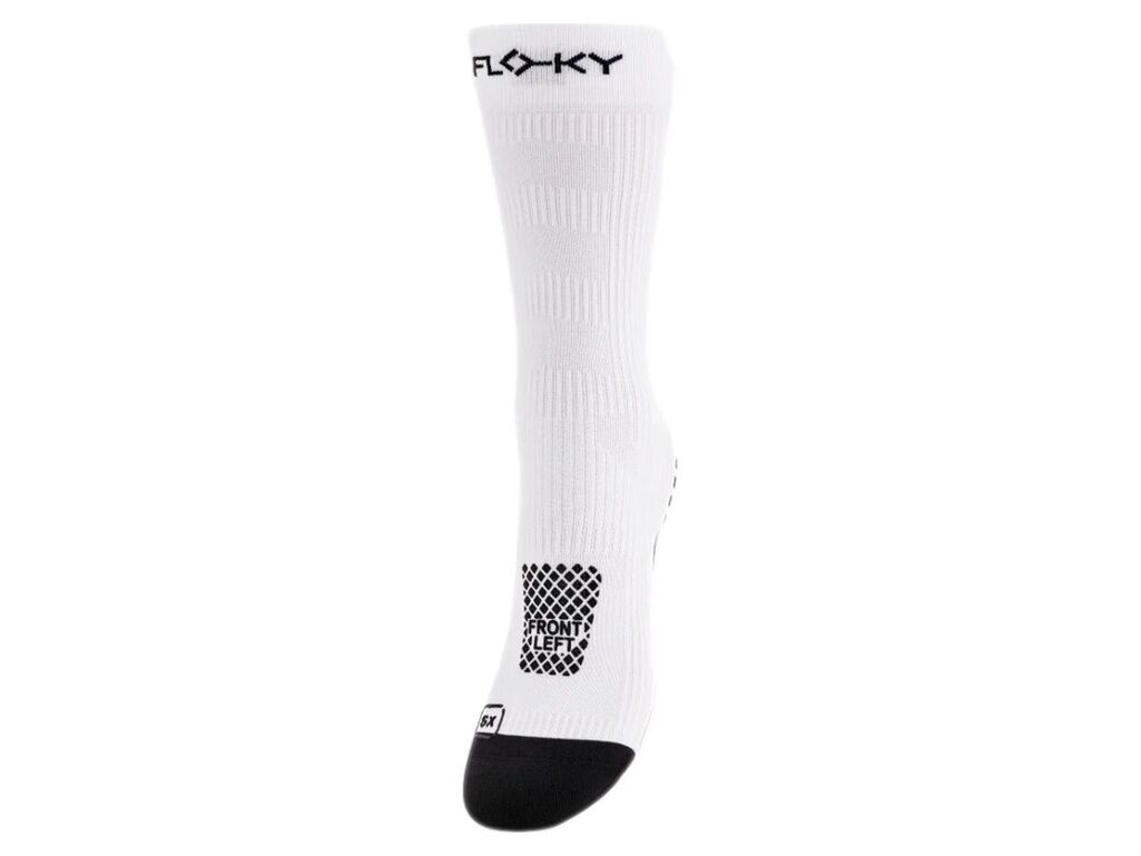 Floky Socks Run Up Medium White unisex FL RM25 005