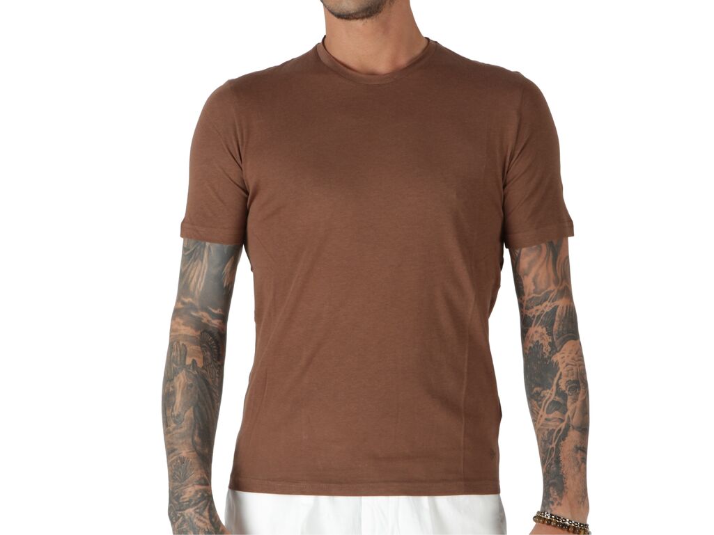 Markup T-Shirt man MK11009 TABACCO