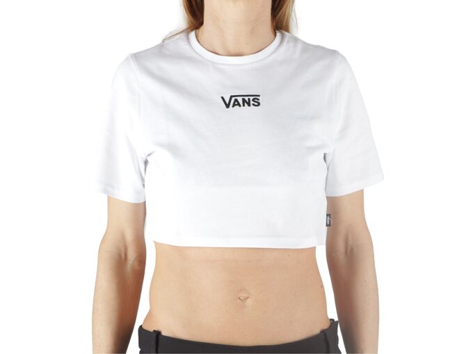 Vans Flying V Crew Crop II woman VN000GFFWHT