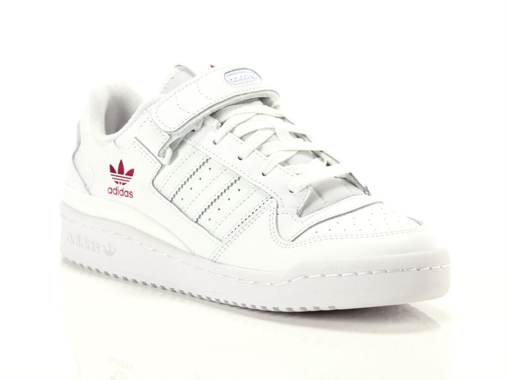  Forum Low - Sneakers donna/ragazzi Adidas. Disponibile in diverse taglie: 40, 36, 37, 38, 39 e colori fucsia, bianco. YOUSPORTY
