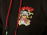 Pablic Felpa Cappuccio Stampa Orso Nero man 223022-1