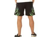 Phobia Archive Black Shorts With Green And Lightblue Lightning man PH/16BGRLB