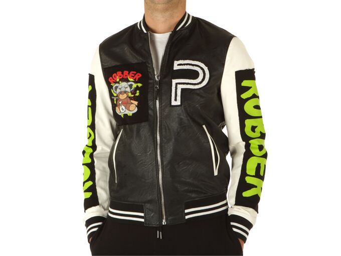 Pablic Bomber Bianco Nero man 223065-74