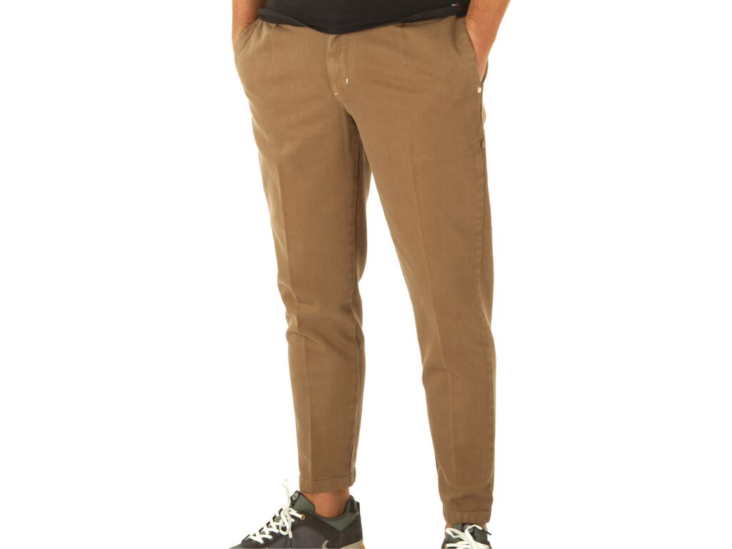  Pantalone Drill Cammello - Pantaloni uomo Berna. Disponibile in diverse taglie: 46, 48, 44 e colori marrone chiaro. YOUSPORTY.