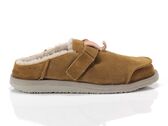 Satorisan Uwabaki Clog Strap Suede Mid Brown woman 120113 MID BROWN