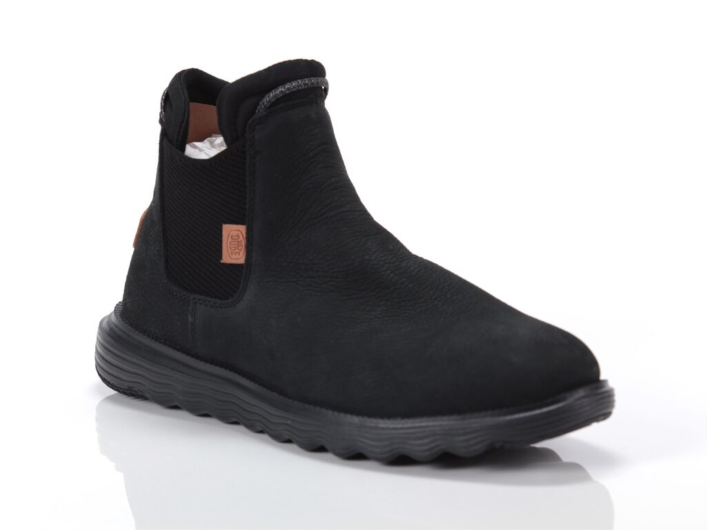  Branson Boot Craft Leather Black - Boots uomo Hey Dude. Disponibile in diverse taglie: 40, 44 e colori nero. YOUSPORTY.