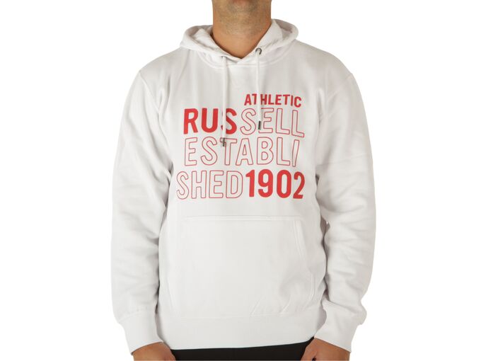 Russell Athletic Rus Pull Over Hoody man A1-028-2 001-UW