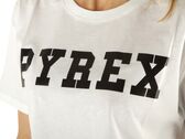 Pyrex Maglia Corta Donna In Jersey Bianco Stampa Nera woman 22EPB34222 BIA
