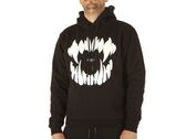  Black Hoodie With White Mouth Print - Felpe uomo Phobia Archive. Disponibile in diverse taglie: l, s, xl, xs e colori nero. YOU