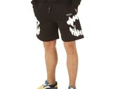  Black Shorts With White Mouth Print - Pantaloncini uomo Phobia Archive. Disponibile in diverse taglie: l, m, s, xl, xs e colori