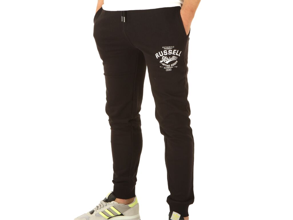  Cuffed Leg Pant - Pantaloni uomo Russell Athletic. Disponibile in diverse taglie: l, m, xl e colori bianco, nero. YOUSPORTY.