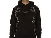  Black Hoodie With Grey New Lightning - Felpe uomo Phobia Archive. Disponibile in diverse taglie: l, xl e colori grigio, bianco,