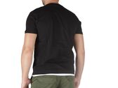 Alpha Industries Double Layer T Black man 136507-03