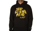  Black Hoodie With Tdc Please Print - Felpe uomo Phobia Archive. Disponibile in diverse taglie: l, m, s, xl e colori giallo, ner