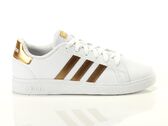  Grand Court 2.0 K - Sneakers donna/ragazzi Adidas. Disponibile in diverse taglie: 40, 36, 39 e colori bronzo, bianco. YOUSPORTY