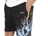 Phobia Archive Black Shorts Bicolor Lightnig man PH00552