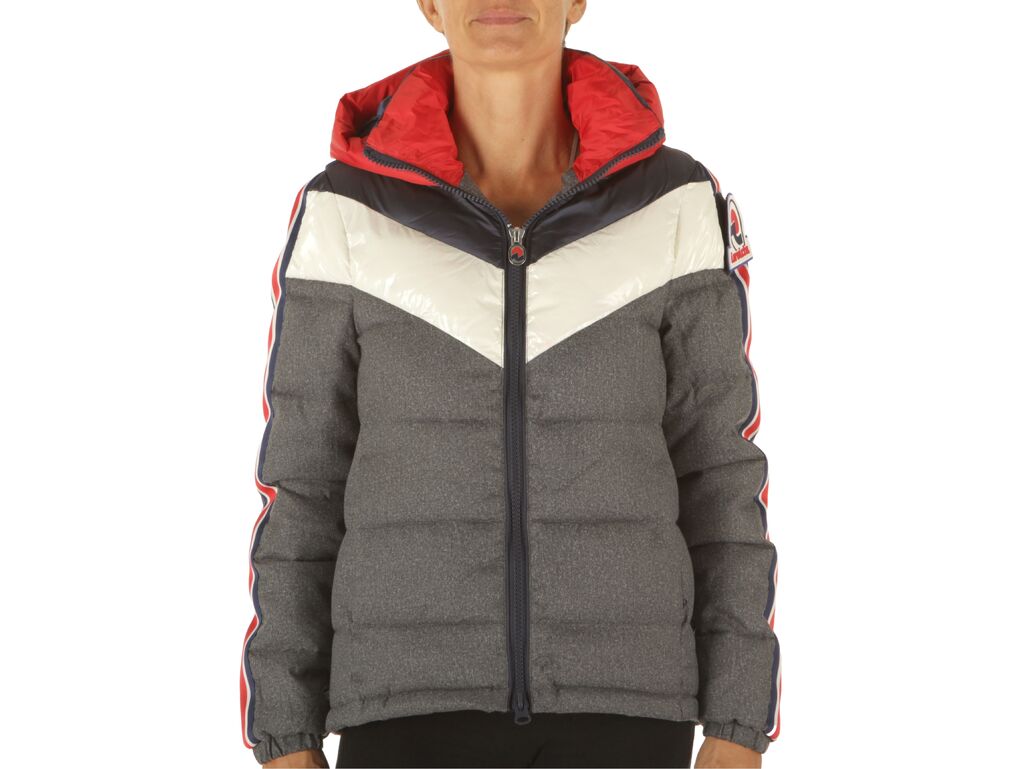  Giubbino Glenda Nylon Tricolor - Piumini donna Invicta. Disponibile in diverse taglie: m, s, xs e colori grigio, bianco, blu. Y