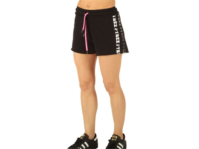 Pyrex Shorts Donna In Felpa Nero woman 22EPB43140 NER