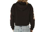  Maglia Cappuccio Donna In Felpa Nero - Felpe donna Pyrex. Disponibile in diverse taglie: xs e colori nero. YOUSPORTY.