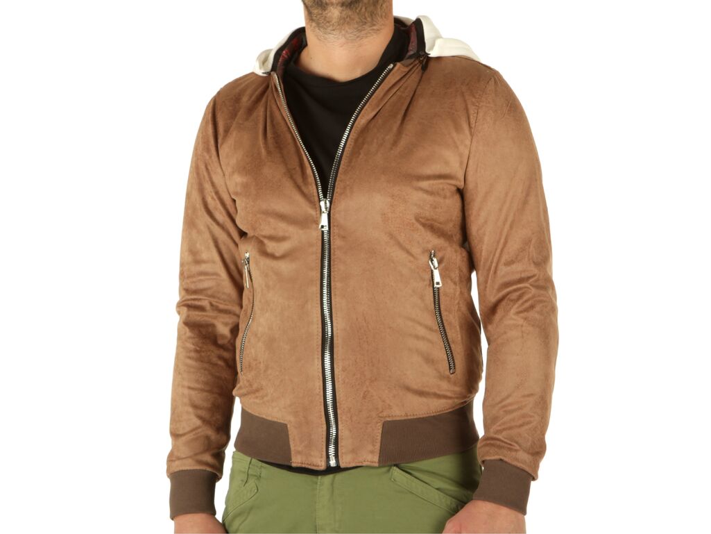  Bomber Ecopelle Invecchiata Tabacco - Giacche uomo Berna. Disponibile in diverse taglie: l, m, s e colori marrone. YOUSPORTY.