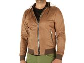  Bomber Ecopelle Invecchiata Tabacco - Giacche uomo Berna. Disponibile in diverse taglie: l, m, s e colori marrone. YOUSPORTY.