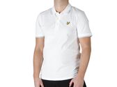 Lyle & Scott Tipped Polo Shirt White Light Blue man SP1524VOG W533