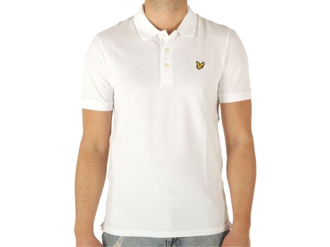 Lyle & Scott Plain Polo Shirt White man SP400VOG 626