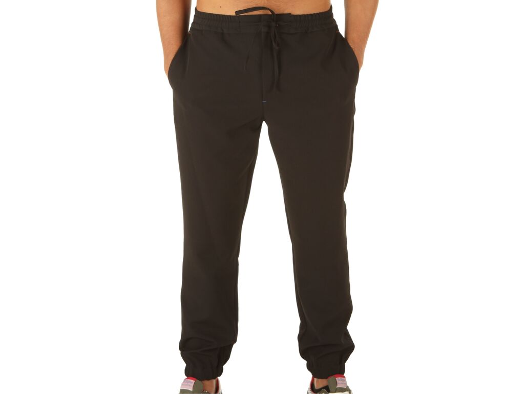 Berna Pantalone Uomo Nero man 205167-1