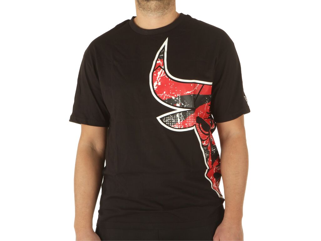 New Era Large Team Logo Os Tee Chicago Bulls homme 60332138
