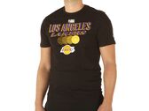  Nba Team Graphic Tee Los Angeles Lakers - T-Shirt uomo New Era. Disponibile in diverse taglie: xl e colori giallo, viola, nero.