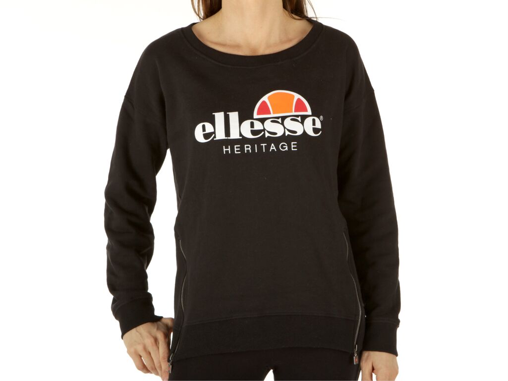 Ellesse Noir woman SWS COL ROND ZIP NO