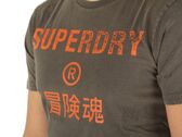 Superdry Vintage Corp Logo Tee Vintage Black man M1011475A 06A