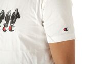  Crewneck T Shirt - T-Shirt uomo Champion. Disponibile in diverse taglie: l, s, xl e colori bianco, nero, blu. YOUSPORTY.