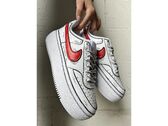 Nike Court Vision Platform Comics Swoosh Red woman DM0113 100 CM5