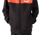  FZ Panel Hooded Tracksuit - Tuta ragazzo Puma. Disponibile in diverse taglie: 10y, 11y, 12y, 13y, 14y, 15y, 16y, 9y e colori ne
