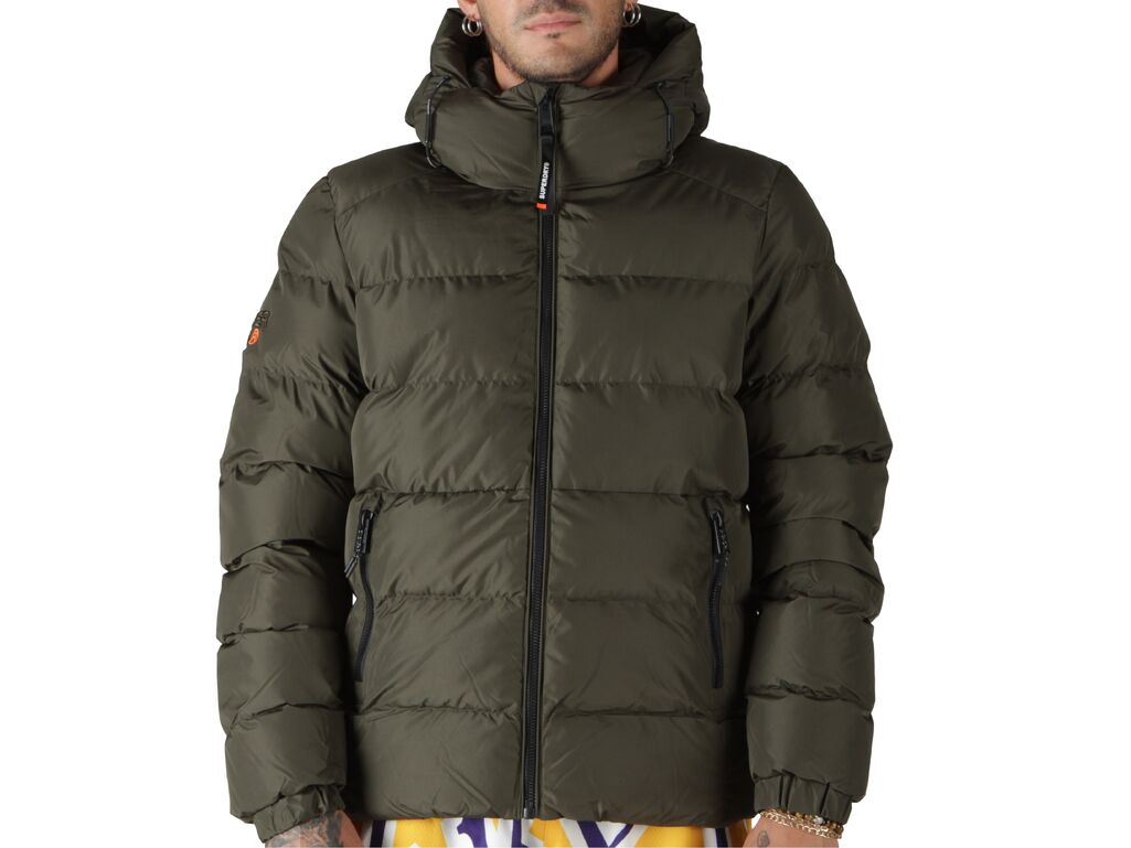 Superdry Hooded Sports Puffer Jacket man M5011905A H1Q