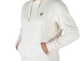 Lyle & Scott Brushed Back Hoodie Sweatshirt Sail White hombre ML1139V W904 