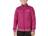  ESS+ Glitter FZ Suit - Tuta bambina Puma. Disponibile in diverse taglie: 10y, 11y, 12y, 13y, 14y, 15y, 16y, 9y e colori fucsia,