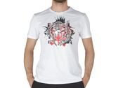  T-Shirt Slim Fit In Jersey Di Cotone - T-Shirt uomo Antony Morato. Disponibile in diverse taglie: l, m, s e colori bianco. YOUS