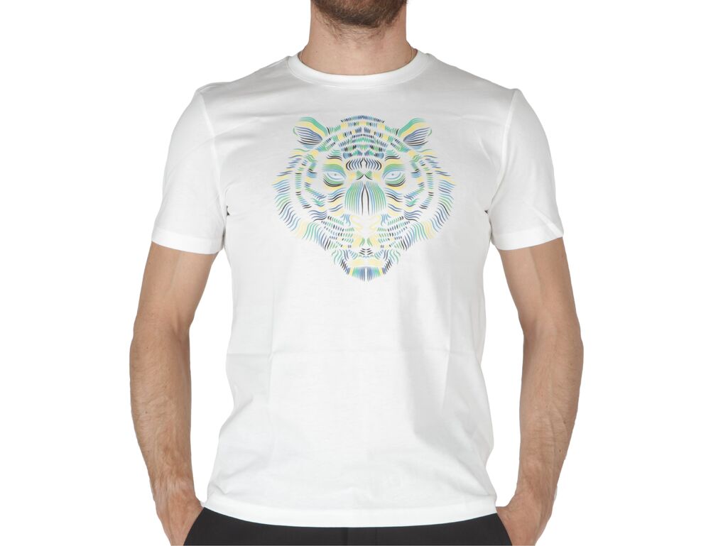 T-Shirt Slim Fit In Jersey Di Cotone - T-Shirt uomo Antony Morato. Disponibile in diverse taglie: l, m, s, xl e colori bianco. 
