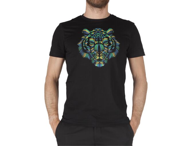  T-Shirt Slim Fit In Jersey Di Cotone - T-Shirt uomo Antony Morato. Disponibile in diverse taglie: m e colori nero. YOUSPORTY.