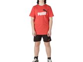 Puma Logo Tee and Shorts Set B junior 686298 15